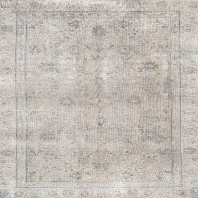 Tapis traditionnel gris / blanc Barnier