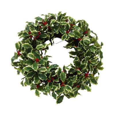 HOLLY BRANCH WREATH
