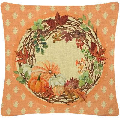 Floral Pillow Cover