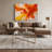 Lyrical Abstraction 69 Brown Canvas Wall Art-2100931762