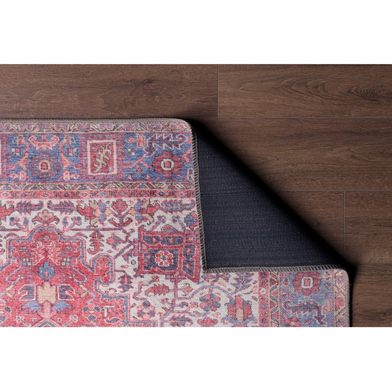 Luxurious Machine Washable Carpet, 100% Polyester, 7.5 x 10.8 Feet | Pile Height: 0.2 Inches, 1850 g/m² | Recycled Poly Cotton Underside, Easy Care, Perfect for Living Room & Bedroom, Soft & Durable Design