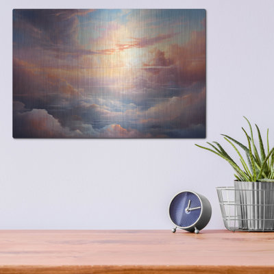 «Sunrise» par r3darch0n, art mural en métal