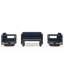 Avion 4 Piece Loveseat Set With Swivel-1683512580-1683512579