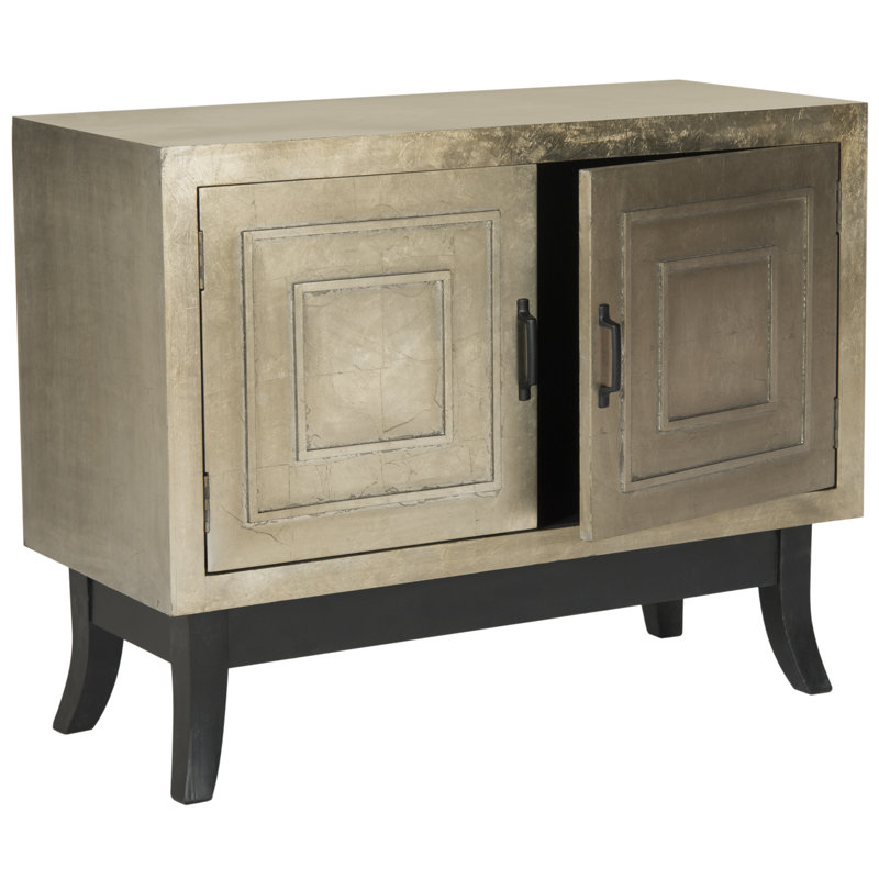Lazarus Commode Serra, Light Tan/Black