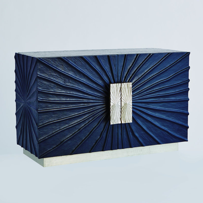 Armoire plissée à deux portes