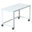 Yeomans Ready-to-Assemble 48-inch Wide Mobile Metal Desk for Home Office-324764059