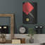 Ivy Bronx «Suprematist Abstract Geometric 2» par Gary Williams, art mural en métal-525883427
