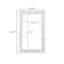 Miroir pleine grandeur rectangulaire en bois massif-2075756832