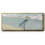 Beach Set Heron- Framed Canvas-110627607