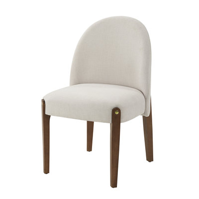 Tammi 2 Side Chairs - Fabric & Oak 220Lbs Weight Capacity 20" Seat Width 18" Depth Height Back 26 In. Package Comfortable Seating Upholstered ( Of 2) Finish 45.29 Lb Product Stylish Option