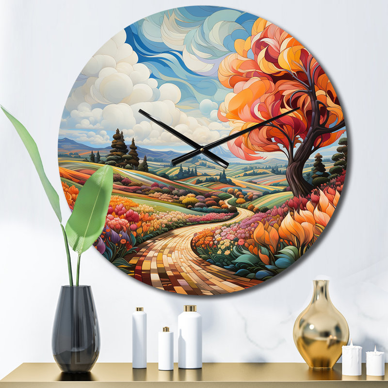 Cyrelle - Horloge murale Paysages, Petit