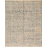 Hand Woven Wool Abstract Area Rug
