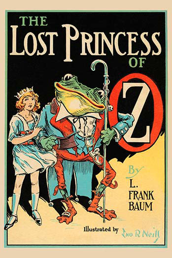 The lost princess of oz-impression de publicités, H 30 po x l 20 po