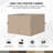 Aoodor Replacement 4-Panel Gazebo Sidewall Curtains-121327733-97531251