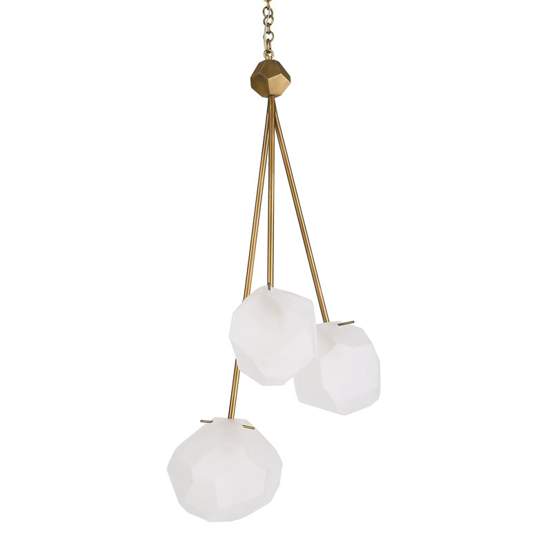 Alapha 3 - Light Geometric Chandelier
