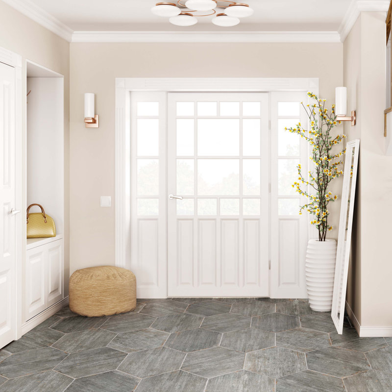SAMPLE - Retro Hex Porcelain Wall & Floor Tile