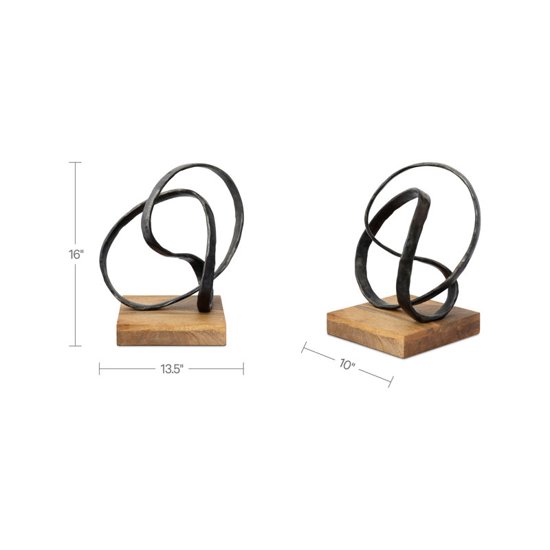 Lida Cast Aluminum Sculpture