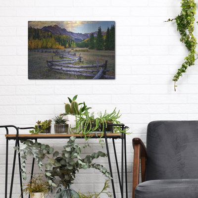 Mount Sneffels' by Rick Berk Metal Wall Art