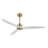 60" Wivenhoe Solid Wood 3-Blade Propeller Ceiling Fan with Remote-478787538