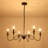 Arishka 6 - Light Dimmable Candle Style Classic/Traditional Chandelier-1332170786
