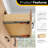 72'' Double Bathroom Vanity with Engineered Marble Top-330096626-330096629-330096628