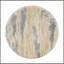 D14,5 x 18,5 po, tabouret moderne gris et beige en faux marbre, table d'appoint sculpturale cylindrique, piédestal d'aspect pierre-927486621