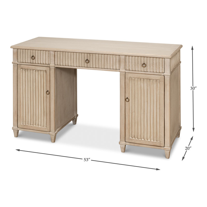 Inspire Solid Wood Writing Desk