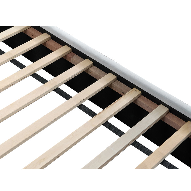 Lit plateforme tapissier 5 pièces Angulus, Grand