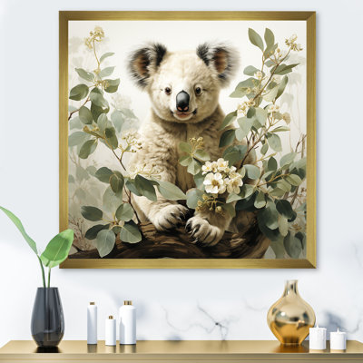 Eucalyptus qui aime les Koala 2 - Koala, art mural animal
