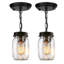 Paquet de 2, luminaire suspendu en verre Mason-714926475