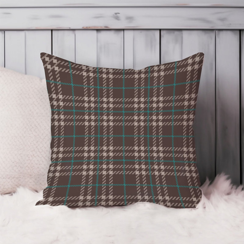 Retro Plaid Pattern IX, 20"H x 20"W
