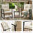 3-Piece Wicker Patio Rocking Chair Set with Cushions & Coffee Table for Porch or Balcony-180874958