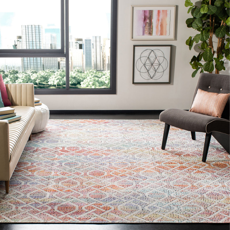 Higginson Provance Performance Abstract Rug, Rectangle 8' x 10'
