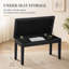 Faux Leather Upholstered Bench