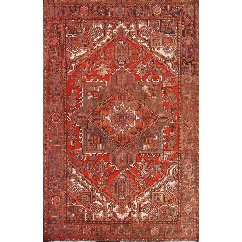 Geometric Traditional Area Rug 7x10