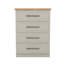 Cleverdon Feya 4 Drawer Chest Of Drawer-91717293