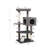 49' Cat Tree with Condo and Scratching Pad