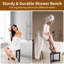 Tabouret de douche en acacia-847443918