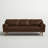 Hewett 86'' Leather Sofa-1308139687