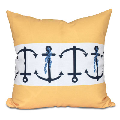 Nautical Nights Square Pillow Cover & Insert