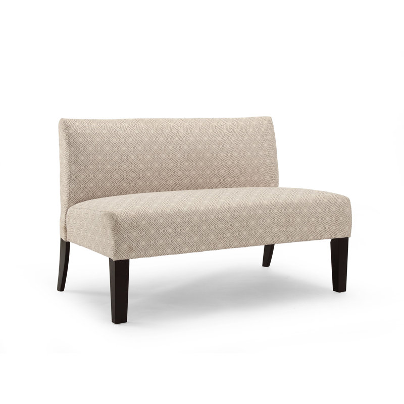 Doreen 46.5'' Reception Loveseat, Platinum