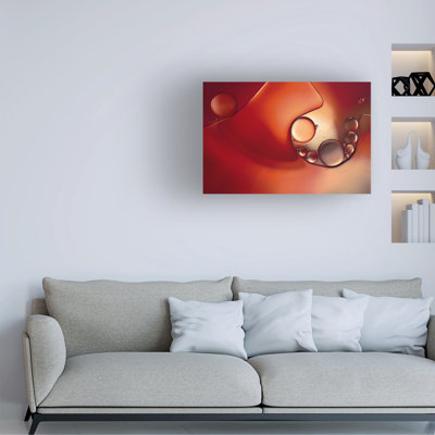 Intruder In Red Ll On Canvas