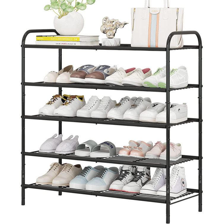 Rebrilliant 20 Pair Stackable Shoe Rack