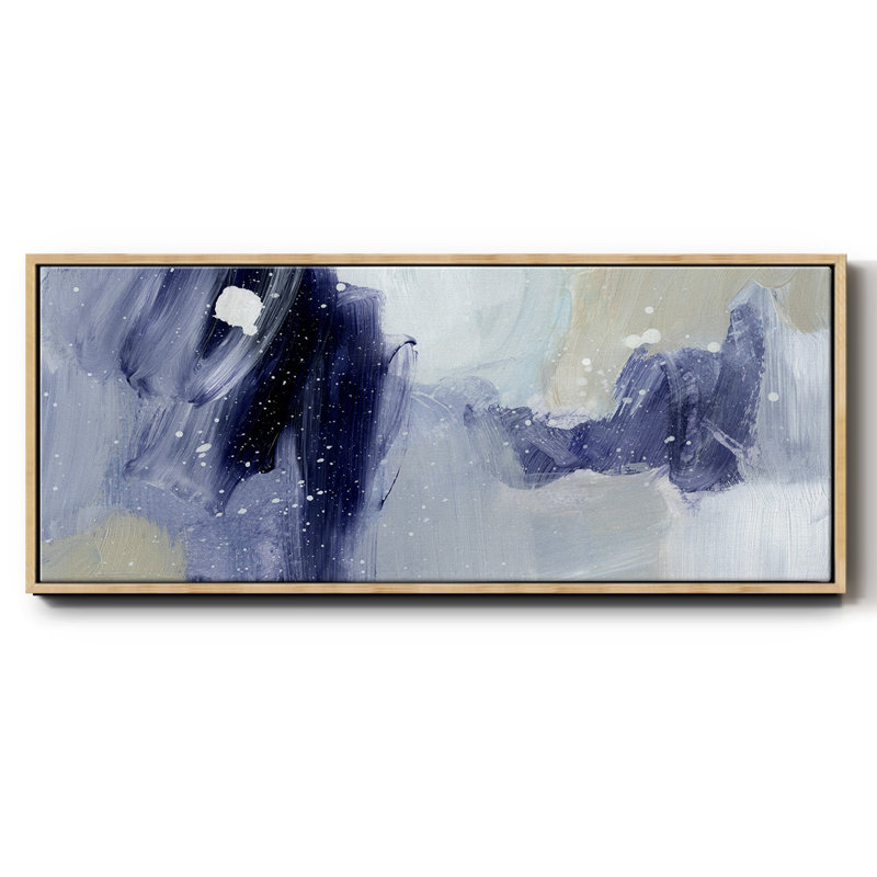 Sky Break I- Framed Canvas