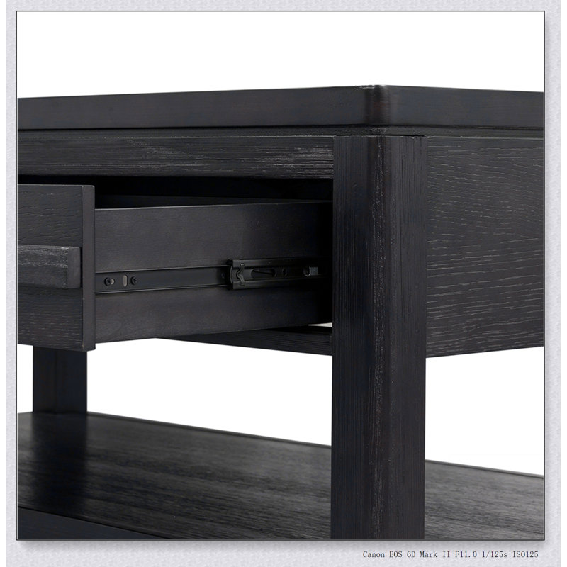 Table basse 48 po x 26 po x 20 po Design pratique et moderne, matériaux de haute qualité, centre de salon
