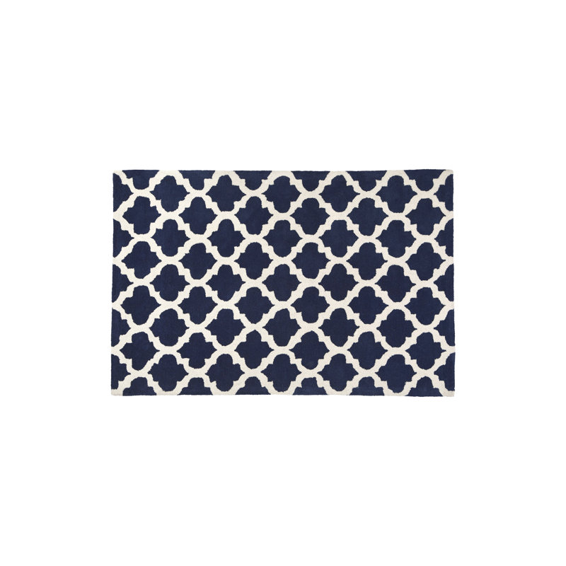 Dequisha Geometric 120cm X 180cm Area Rug