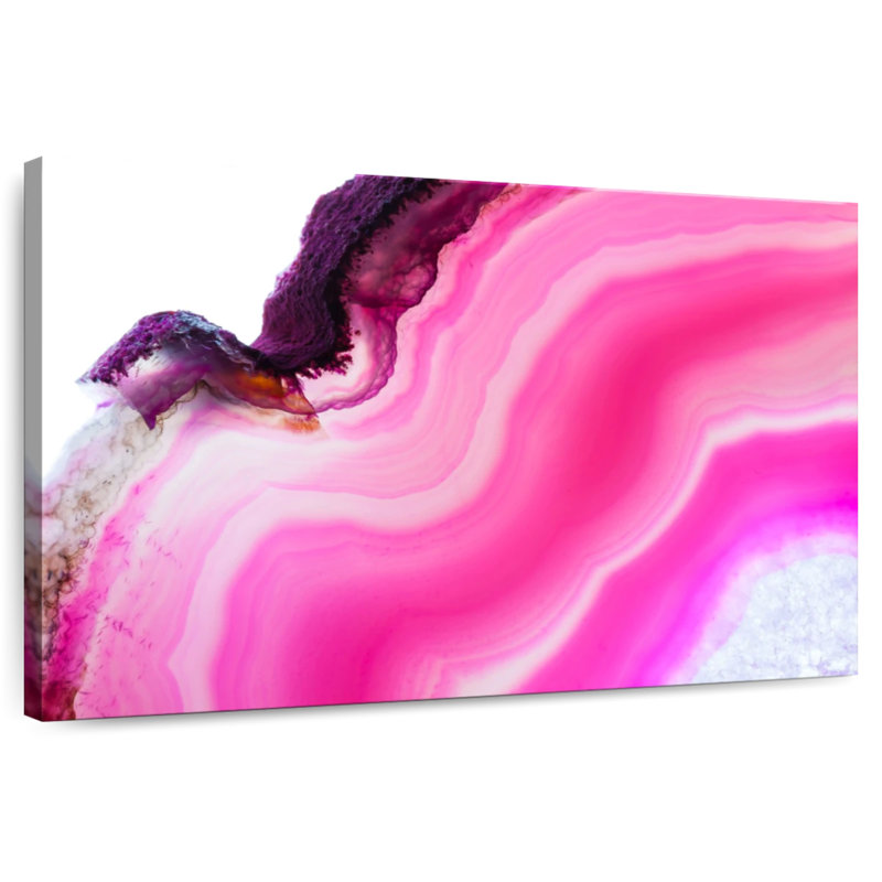 Avery Magenta Abstract, 24" H x 36" W