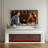 White Solid Wood TV Cabinet Fireplace-118326090