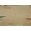 Tapis indien Art Déco illustré à la main 8 x 10