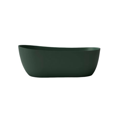 63'' x 31.5'' Freestanding Stone Bathtub